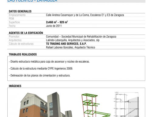 Rehabilitación de edificios y cálculo de estructuras.